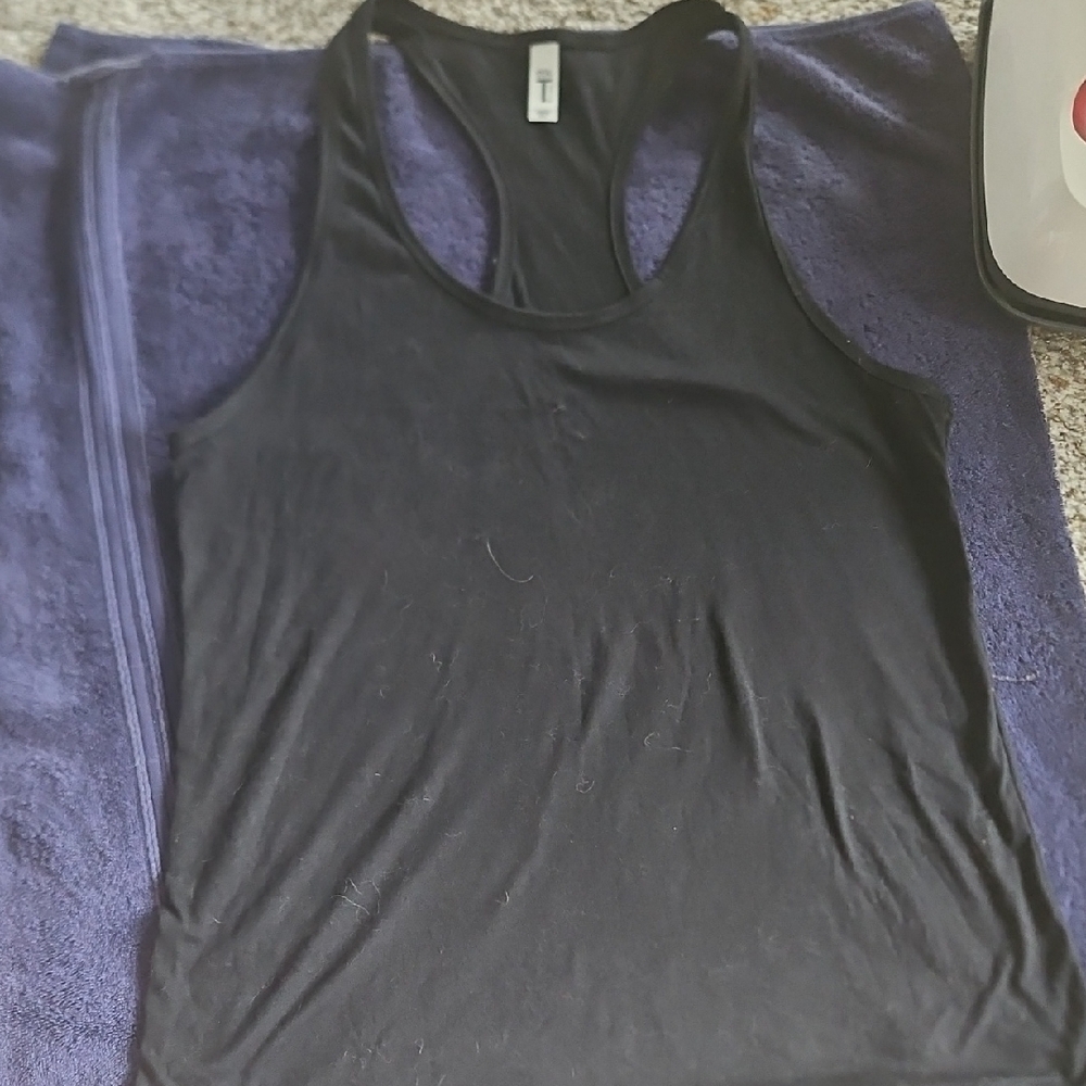 Next Level Apparel Black Tank Top